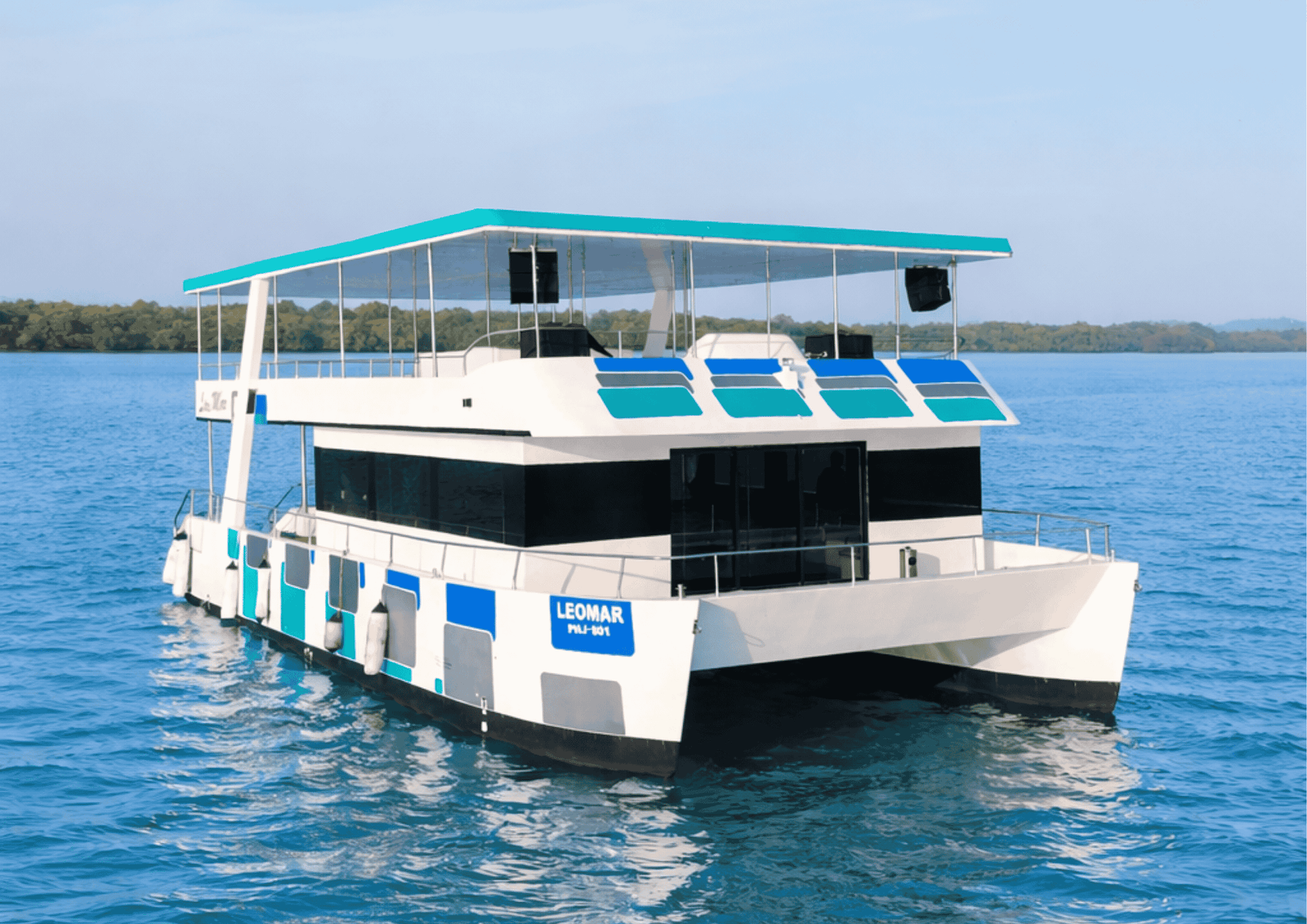 Leomar dinner cruise setup